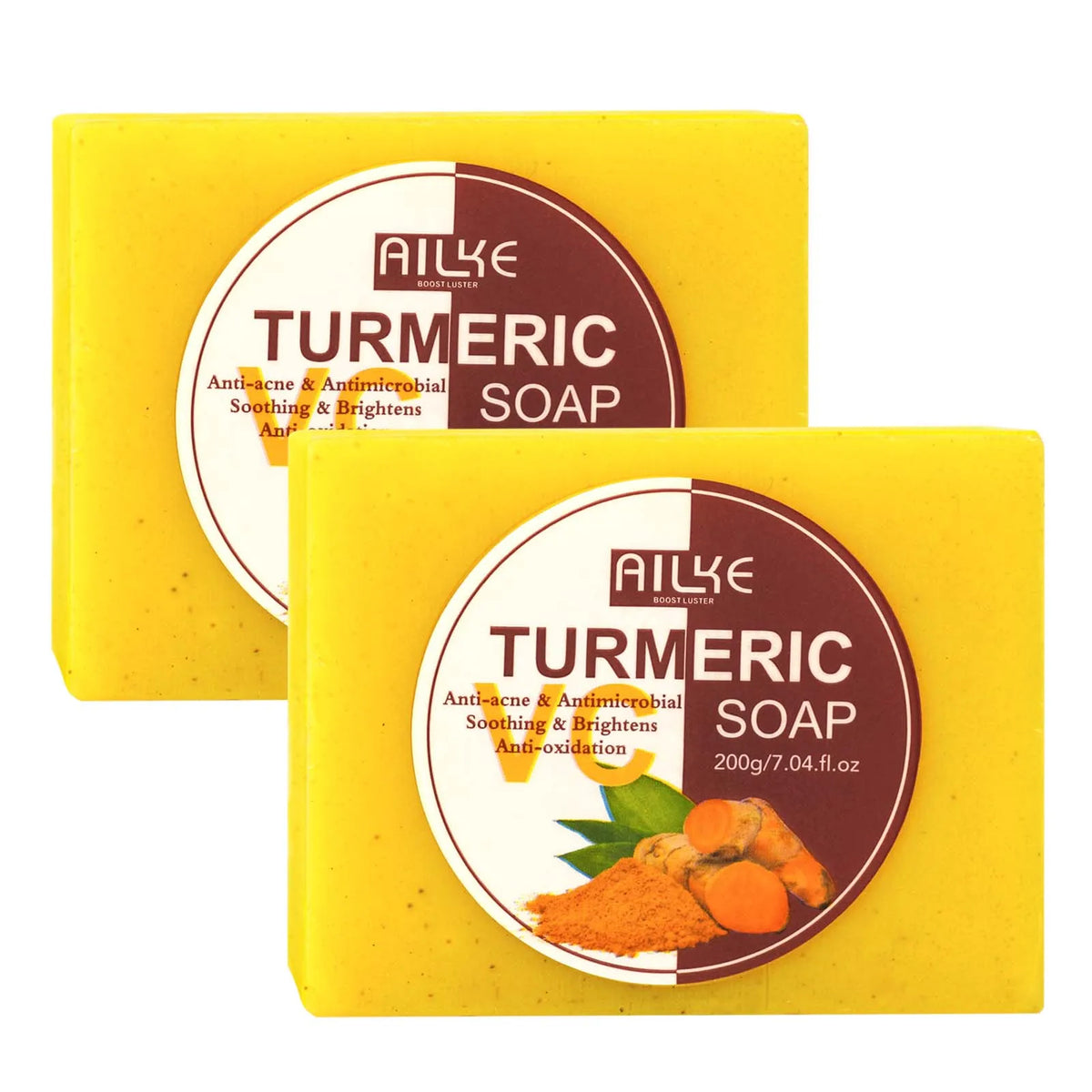 AILKE Tumeric & Vitamin C SkinCare Set,