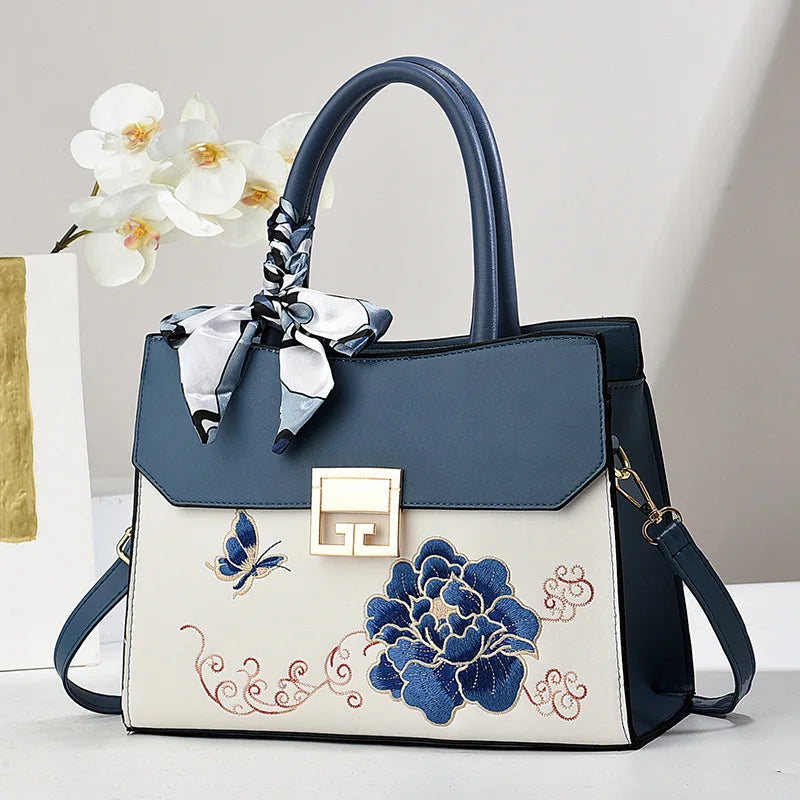 Women's Faux Suede Shoulder & Crossbody Bag