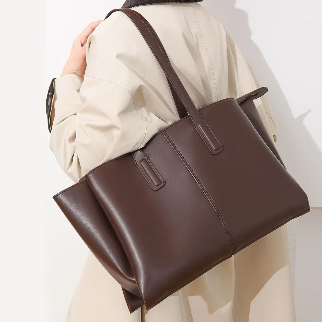 Women's PU Leather Travel Duffle Bag