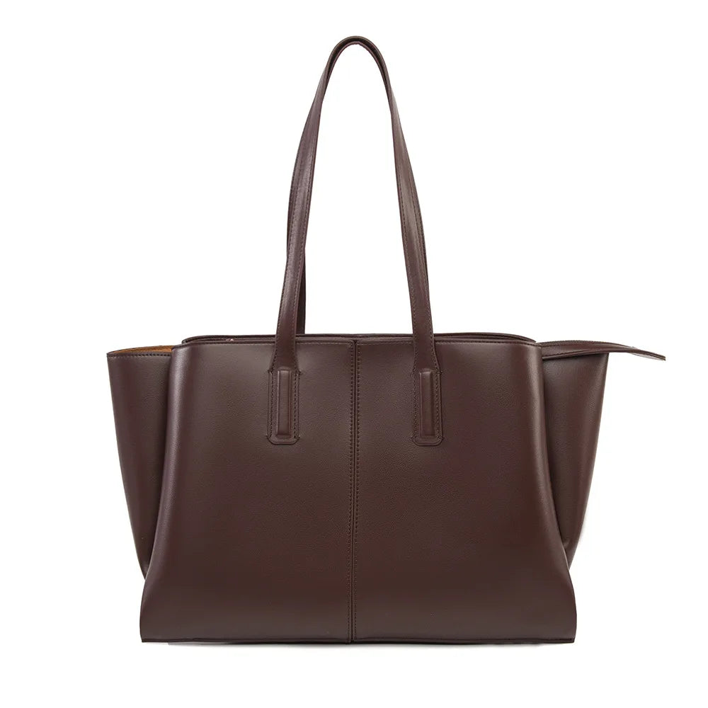 Women's PU Leather Travel Duffle Bag