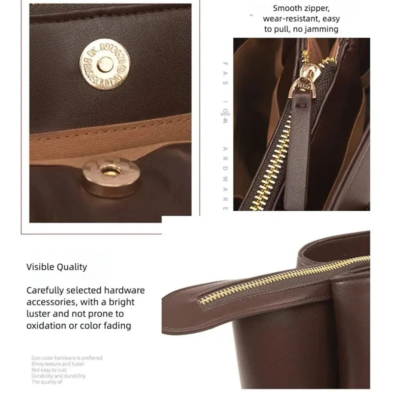 Women's PU Leather Travel Duffle Bag