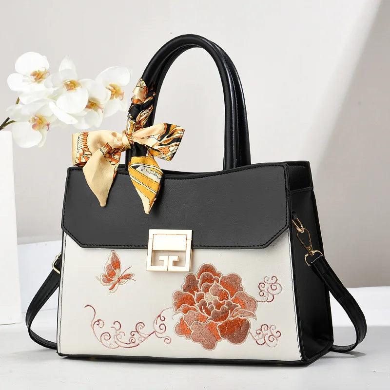 Women's Faux Suede Shoulder & Crossbody Bag