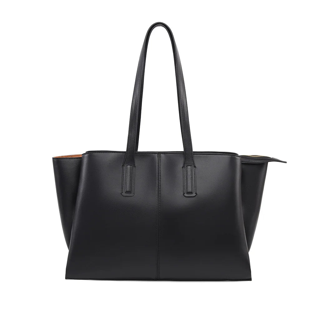 Women's PU Leather Travel Duffle Bag